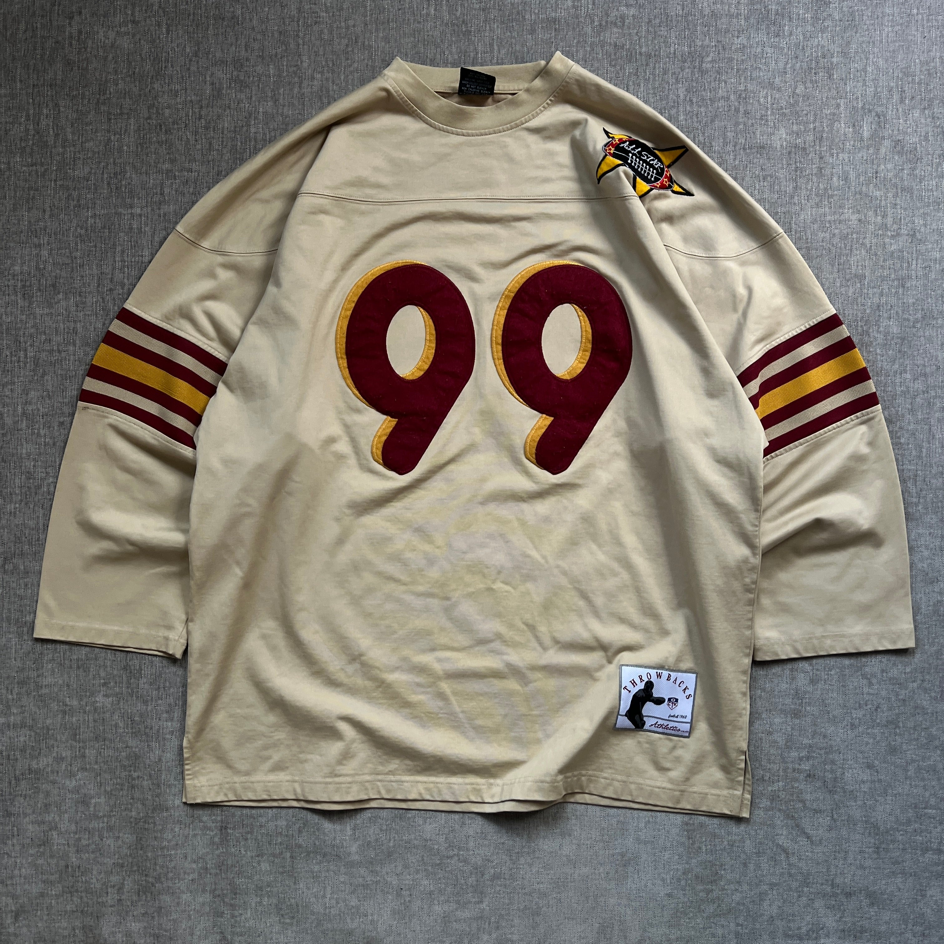 Jersey 3/4 Vintage Tee
