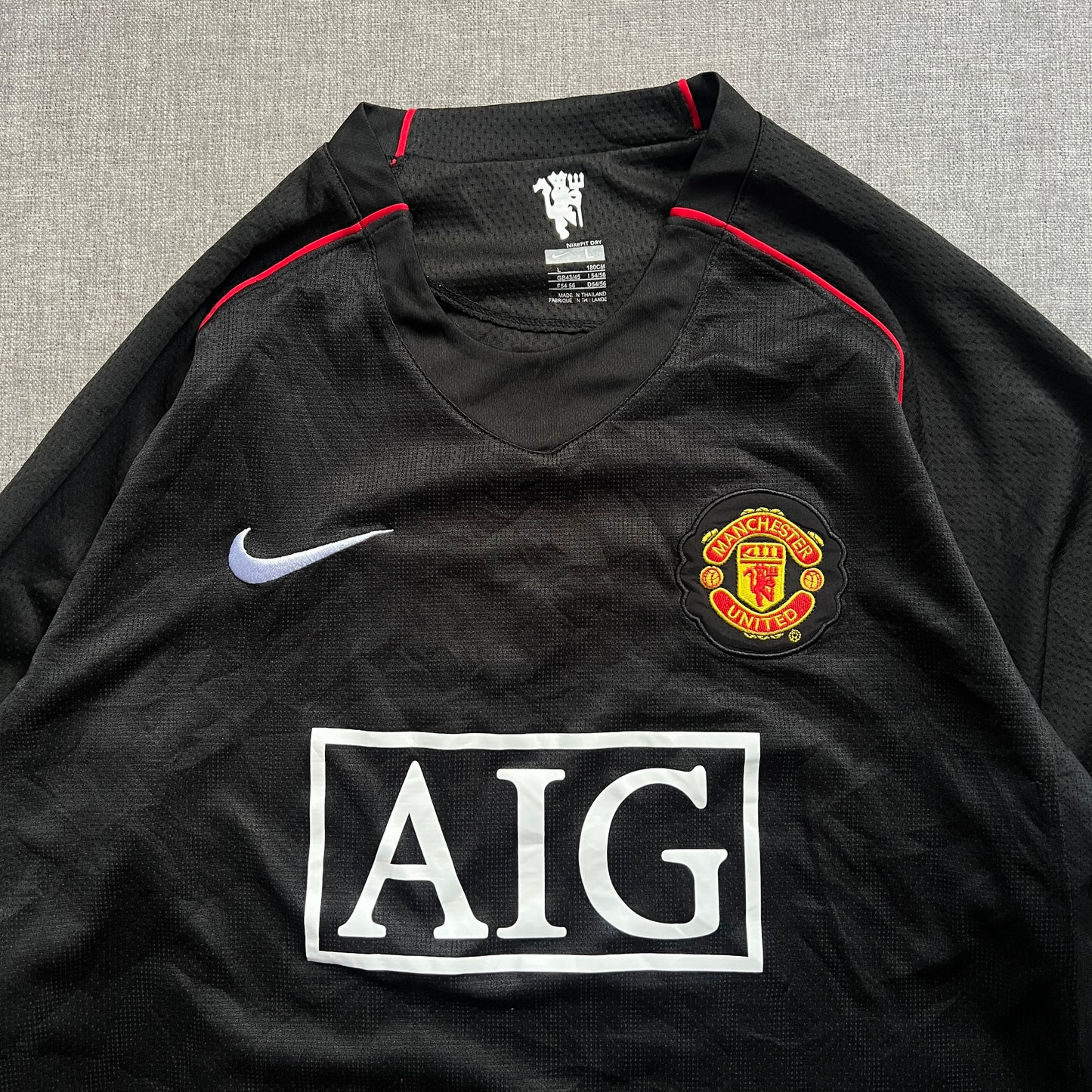 Manchester United Season 07/08 "Ronaldo" Long Sleeve Tee