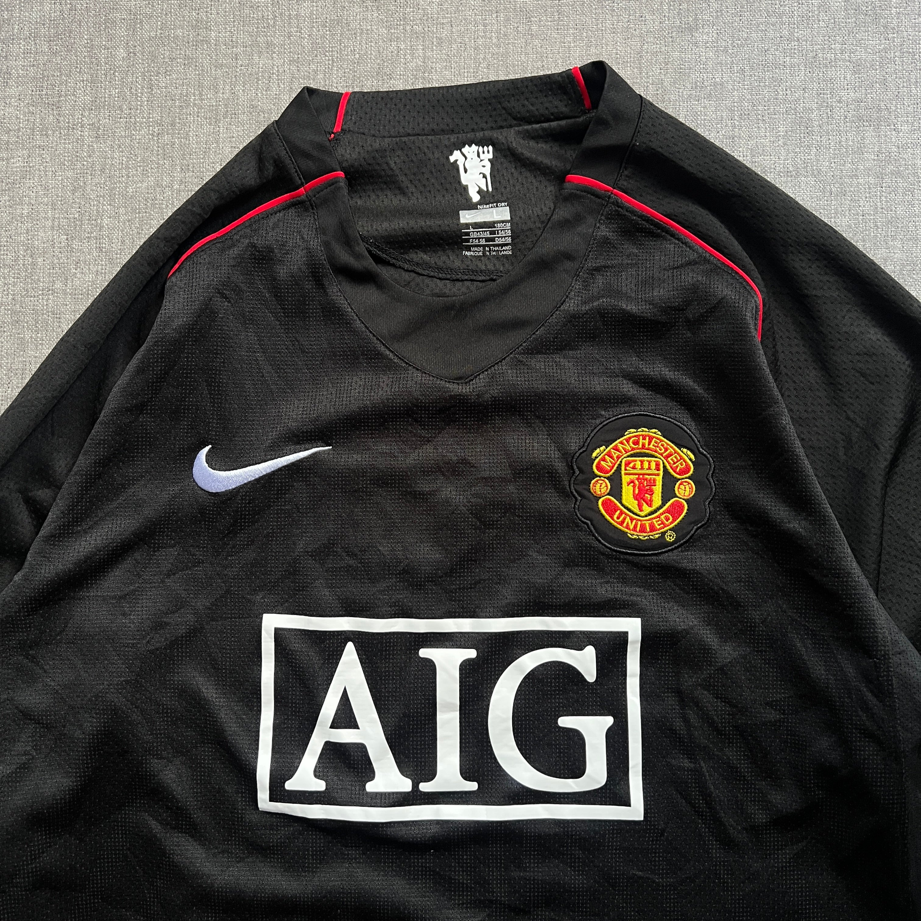 Manchester United Season 07/08 "Ronaldo" Long Sleeve Tee