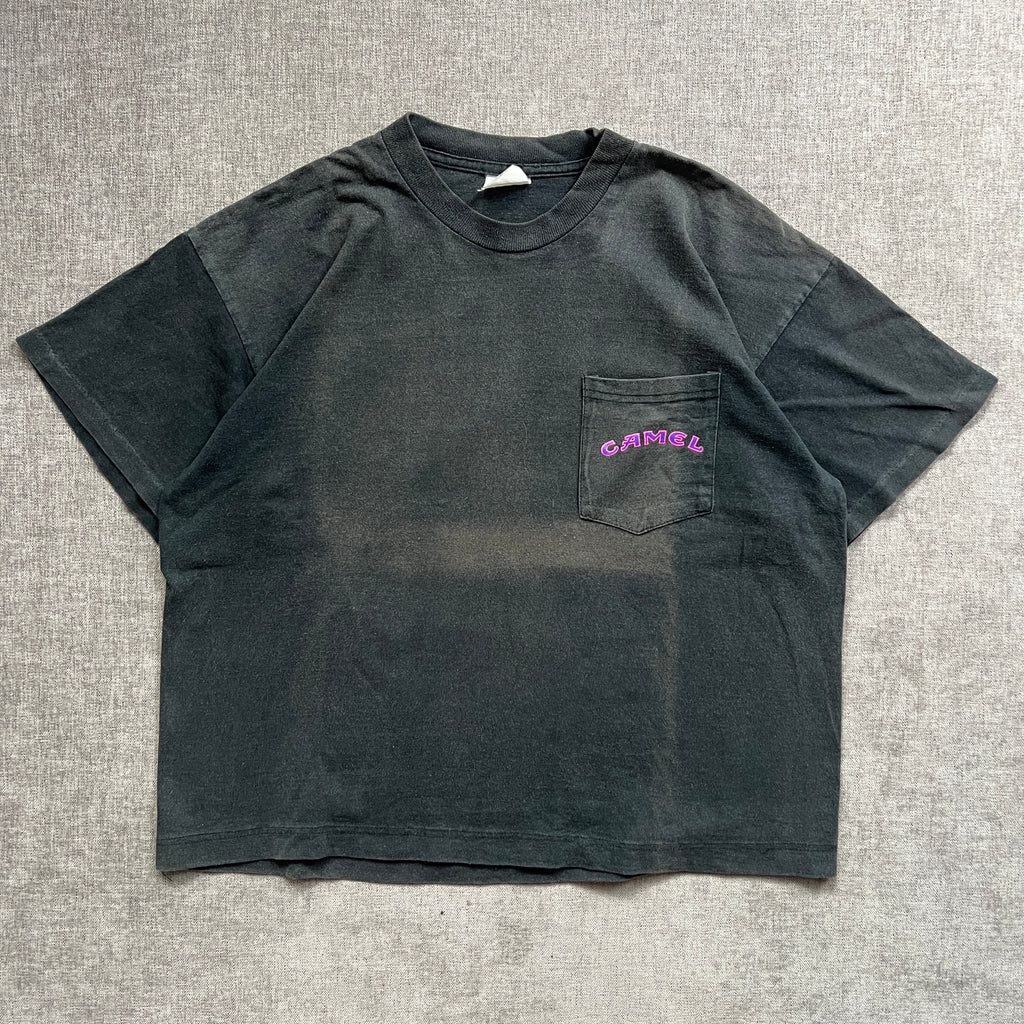 Camel Vintage Faded Tee