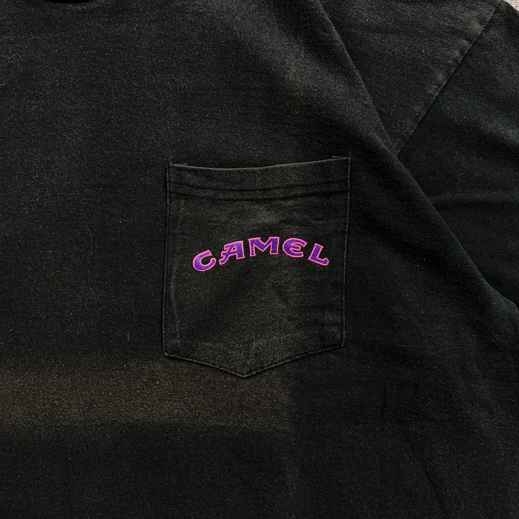 Camel Vintage Faded Tee