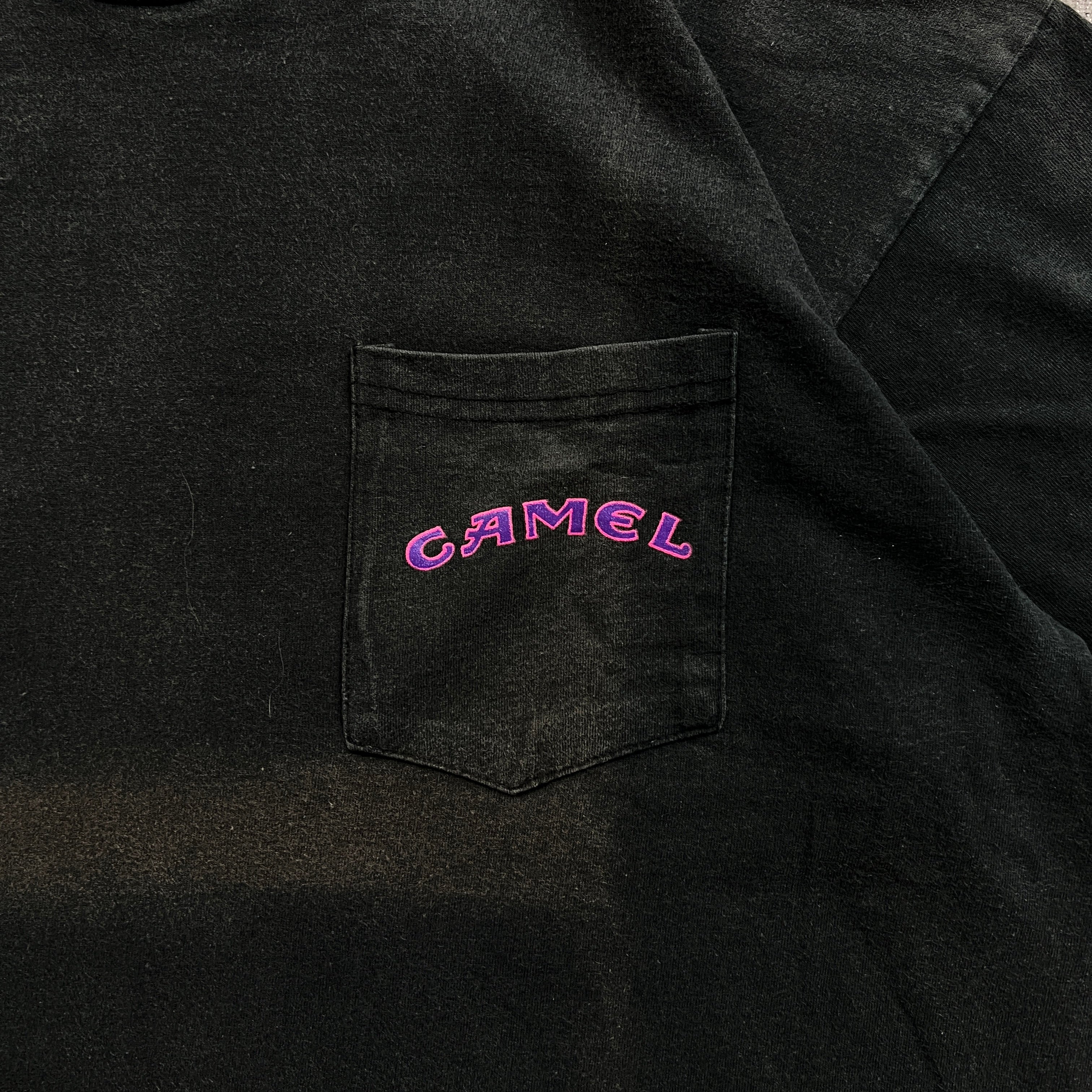 Camel Vintage Faded Tee