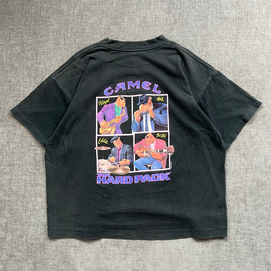 Camel Vintage Faded Tee