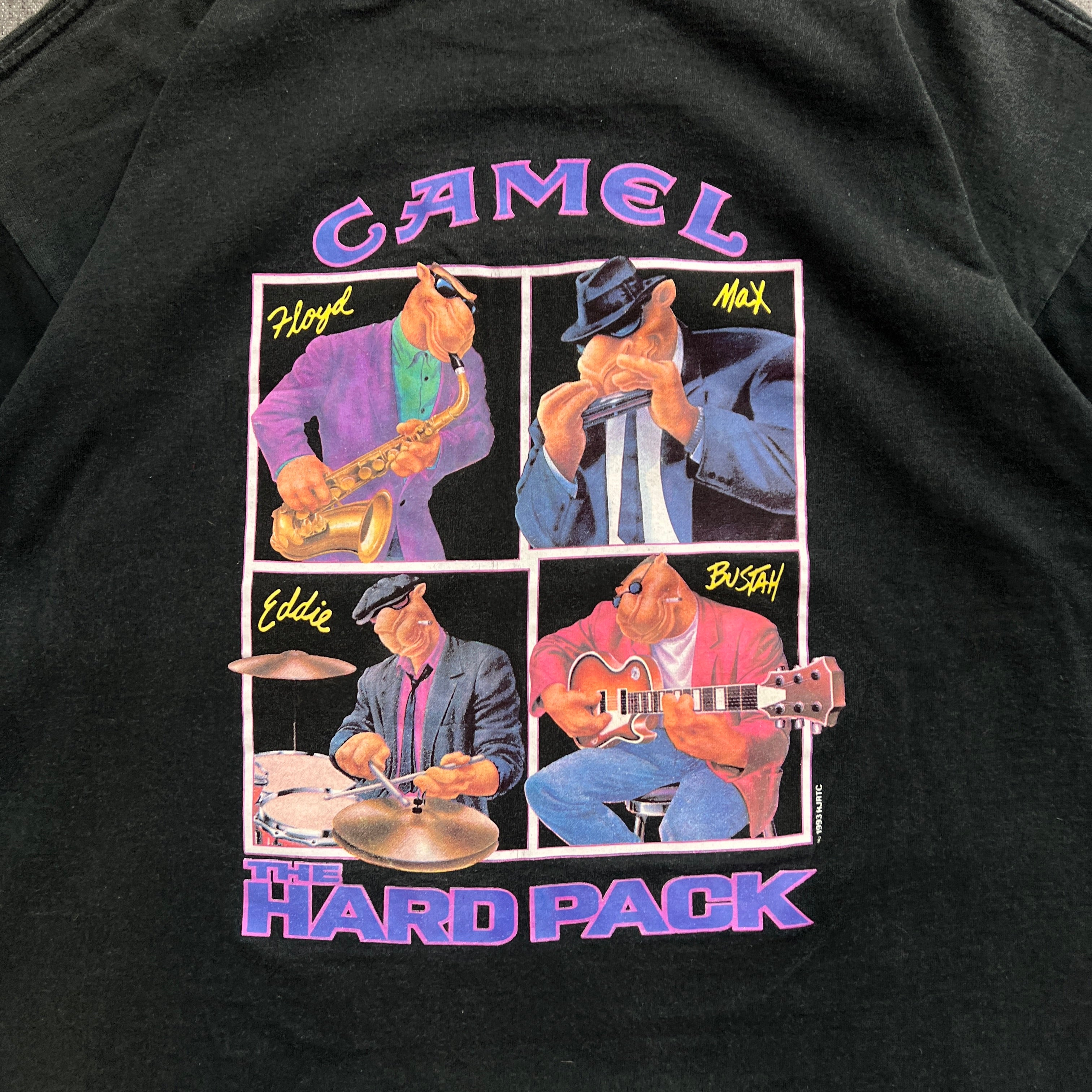 Camel Vintage Faded Tee