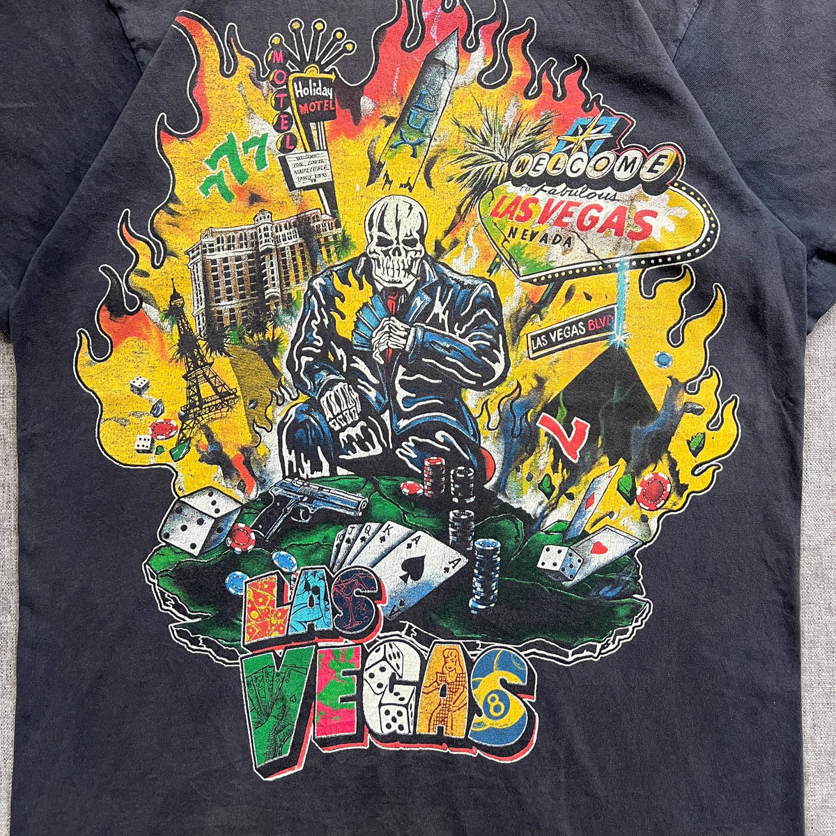 Las Vegas Skull Tee