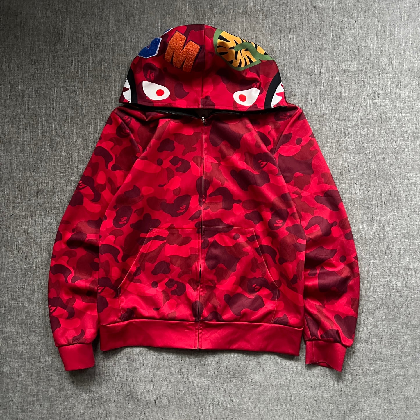 Bape Shark FK Zip Up Hoodie