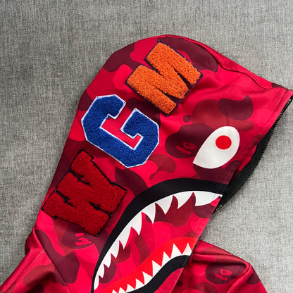 Bape Shark FK Zip Up Hoodie