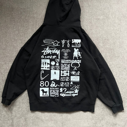Stussy FK Zip Up Hoodie