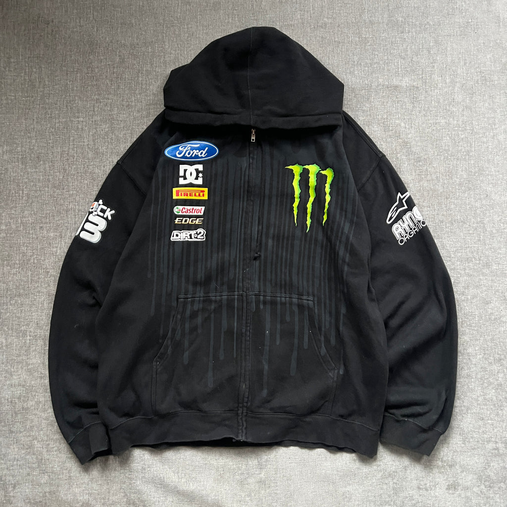 DC "Ken Block " Y2K Zip up Hoodie