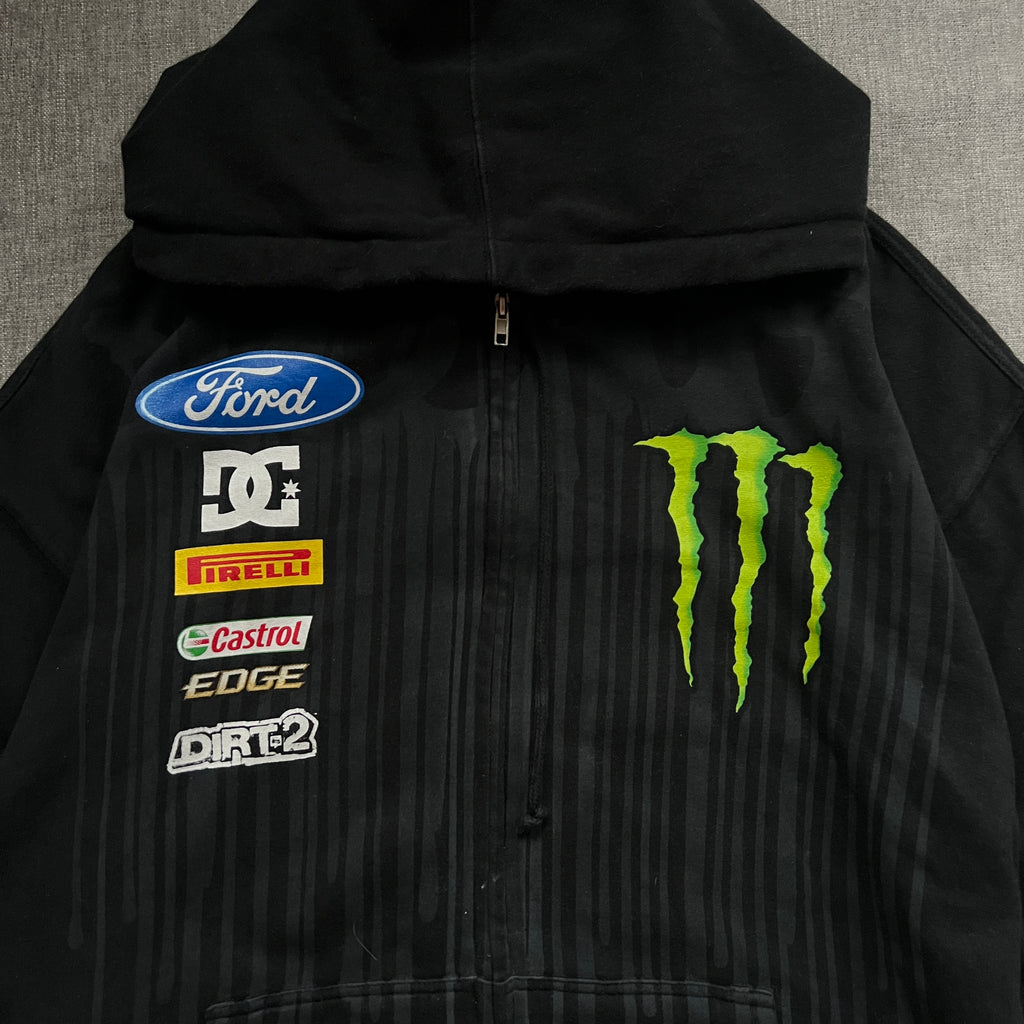 DC "Ken Block " Y2K Zip up Hoodie