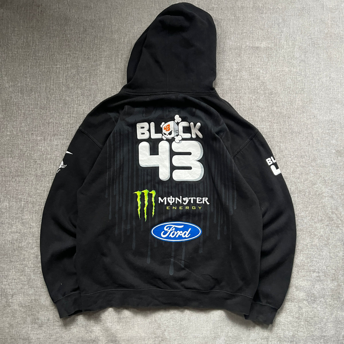 DC "Ken Block " Y2K Zip up Hoodie