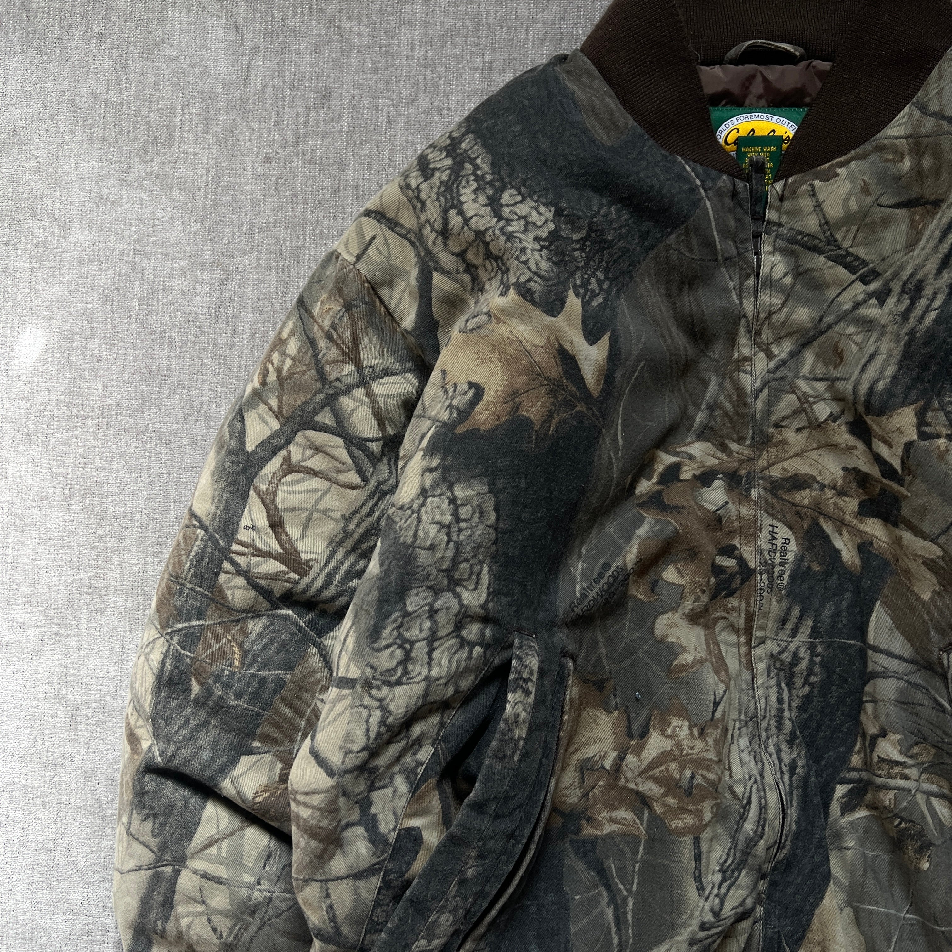 Cabelas Realtree Bomber Jacket