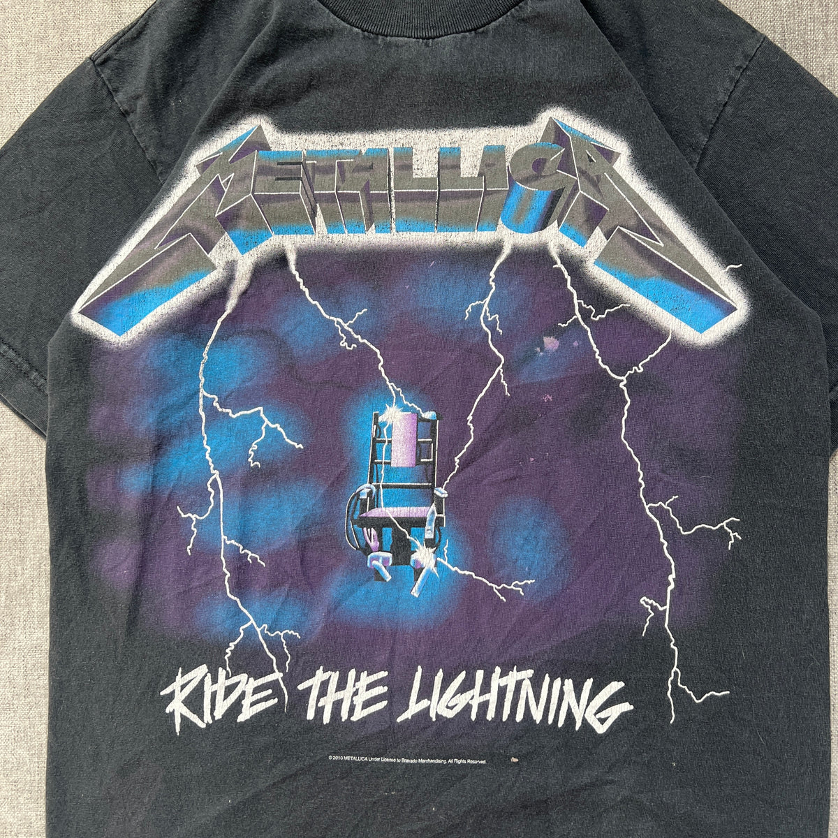 Metallica "Ride The Lightning" Band Tee