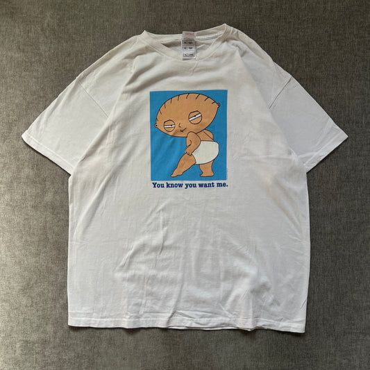 Stewie "You Know You Want Me" 00s Tee