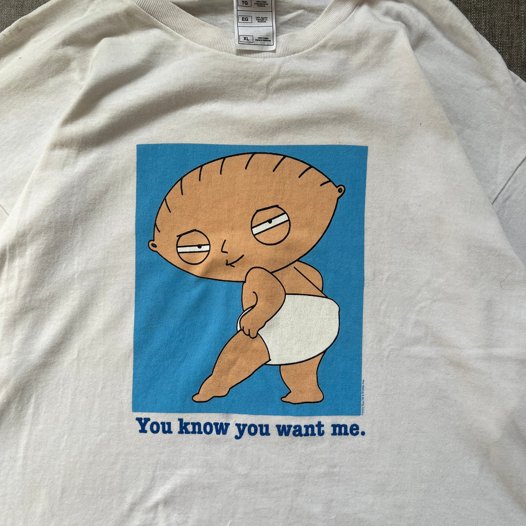 Stewie "You Know You Want Me" 00s Tee