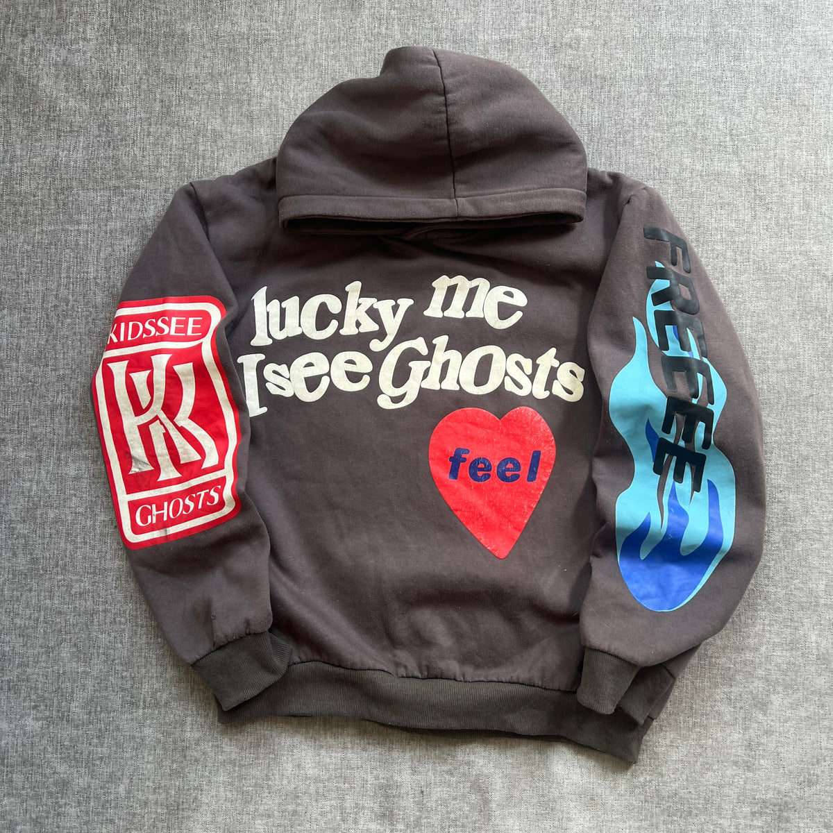 Nagri "lucky me I see Ghosts" Hoodie