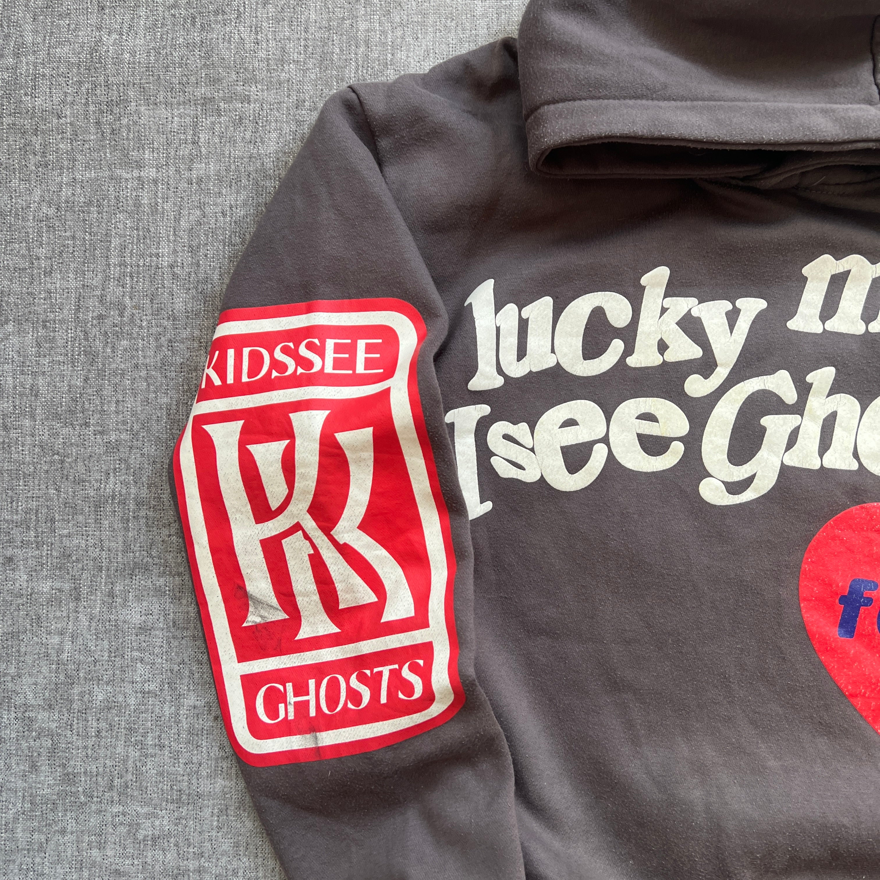 Nagri "lucky me I see Ghosts" Hoodie