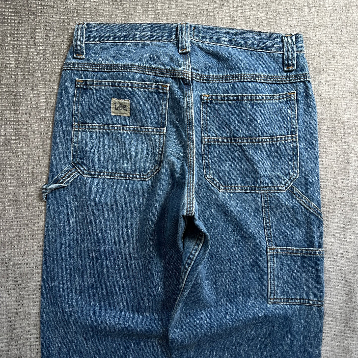 Lee Dungaree Carpenter Baggy Jeans