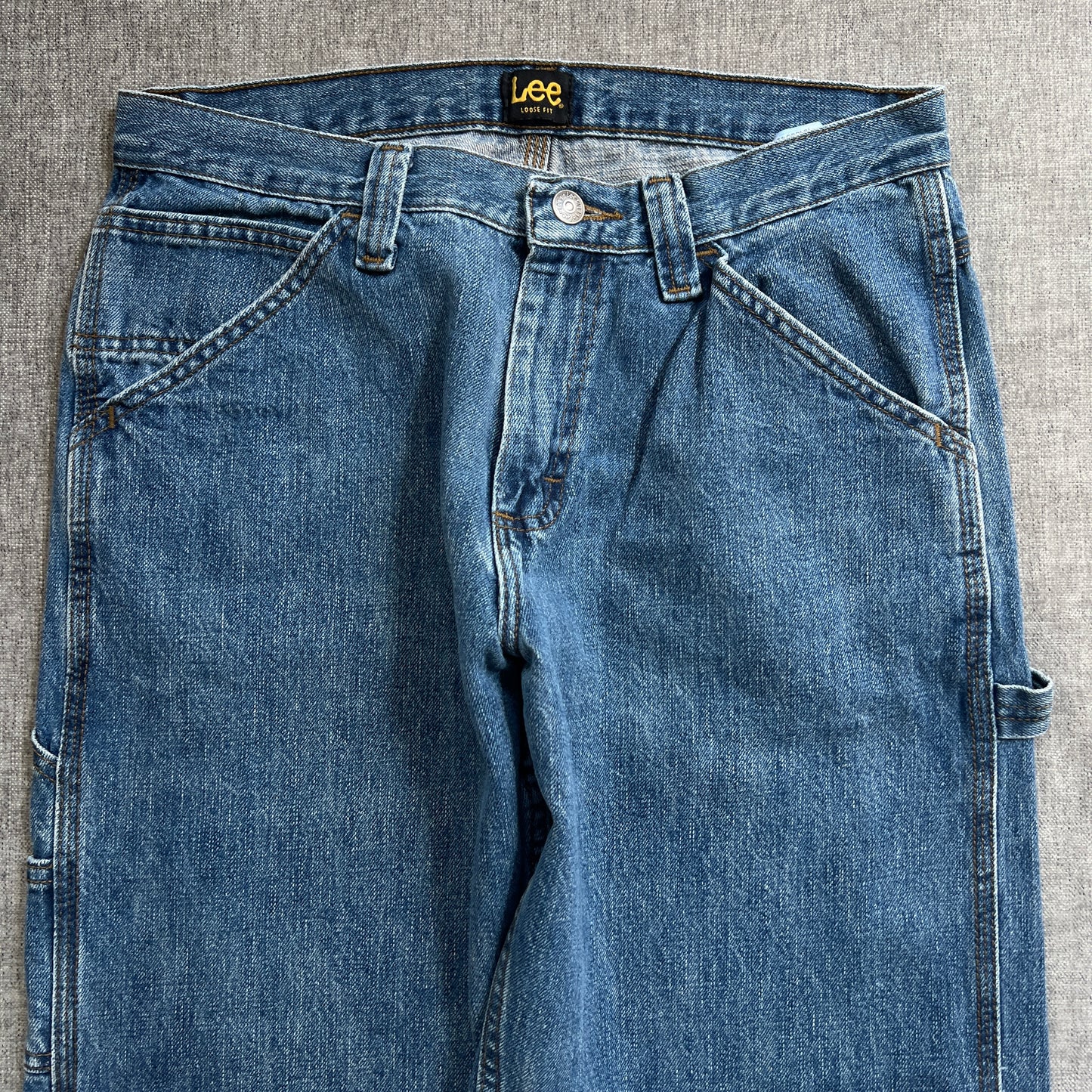Lee Dungaree Carpenter Baggy Jeans