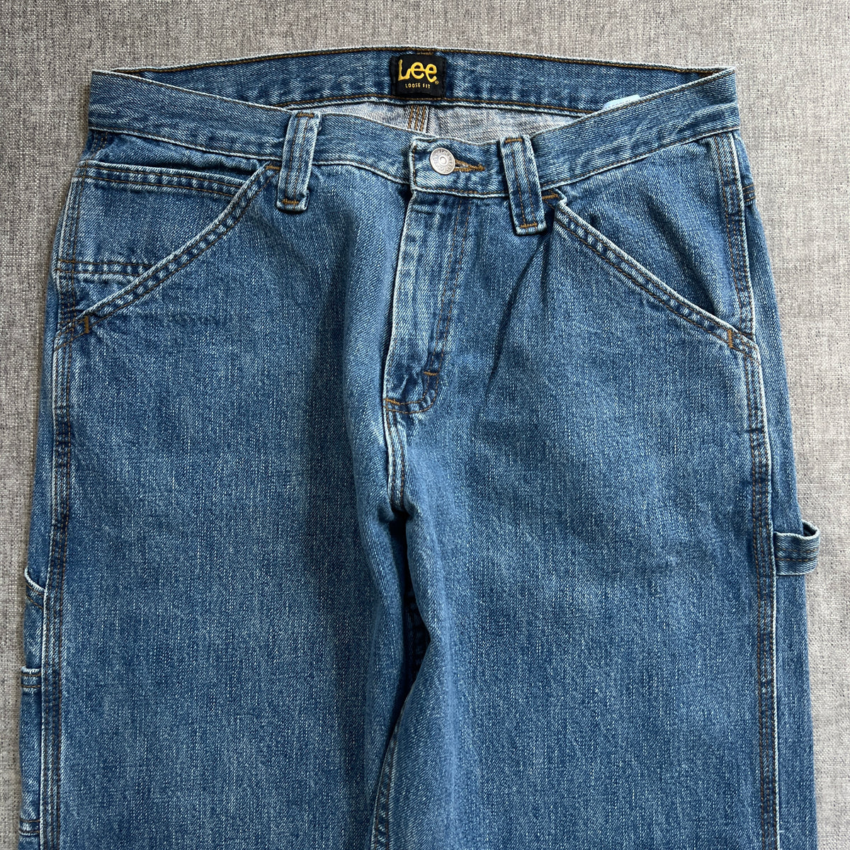 Lee Dungaree Carpenter Baggy Jeans