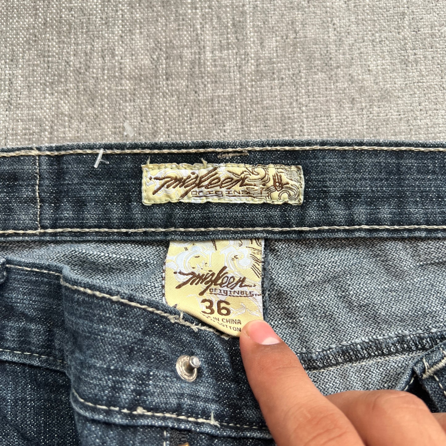 Misteers Y2K Baggy Jort