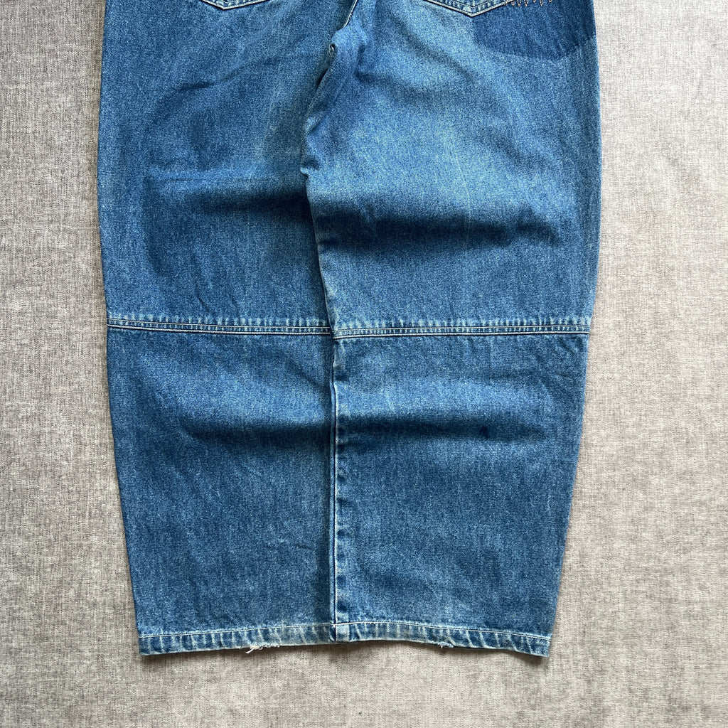 Raw Blue Y2K Baggy Jeans
