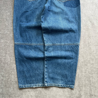 Raw Blue Y2K Baggy Jeans