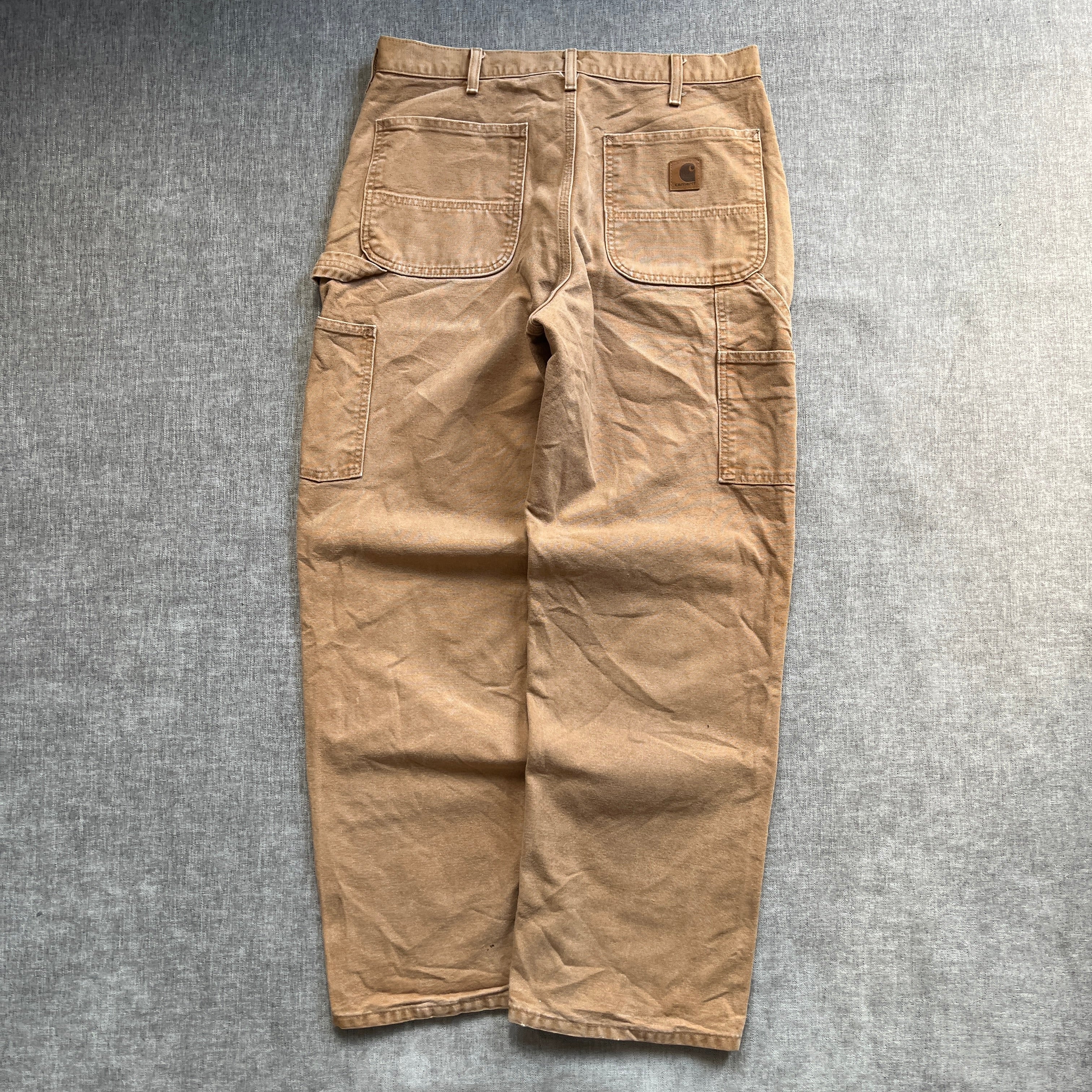 Carhartt Camel Carpenter Baggy Jeans