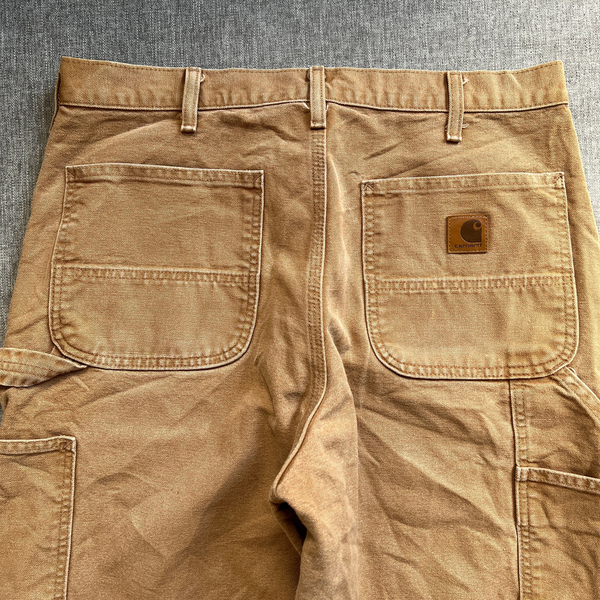 Carhartt Camel Carpenter Baggy Jeans