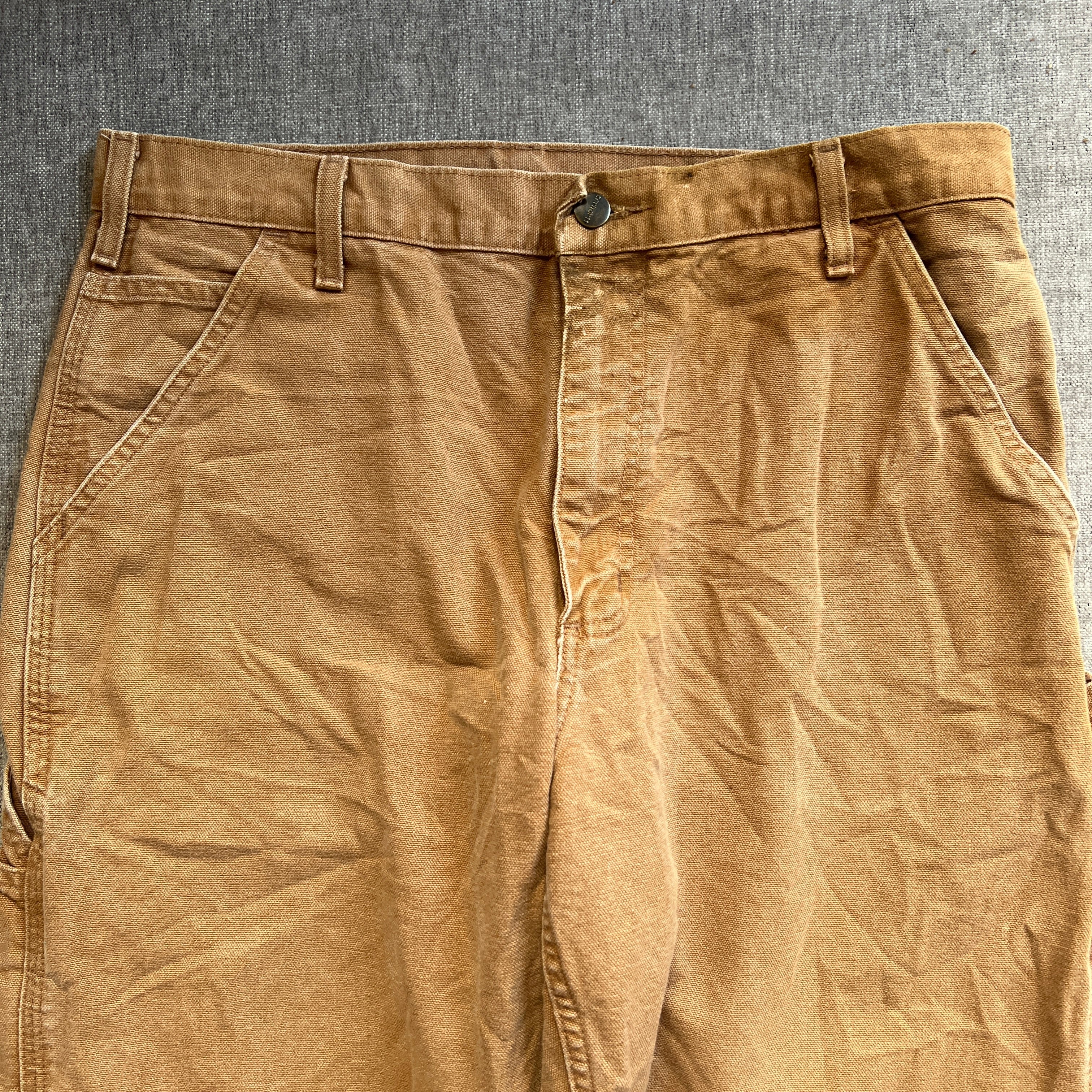 Carhartt Camel Carpenter Baggy Jeans