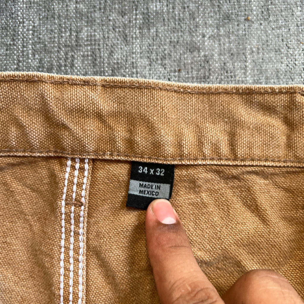 Carhartt Camel Carpenter Baggy Jeans