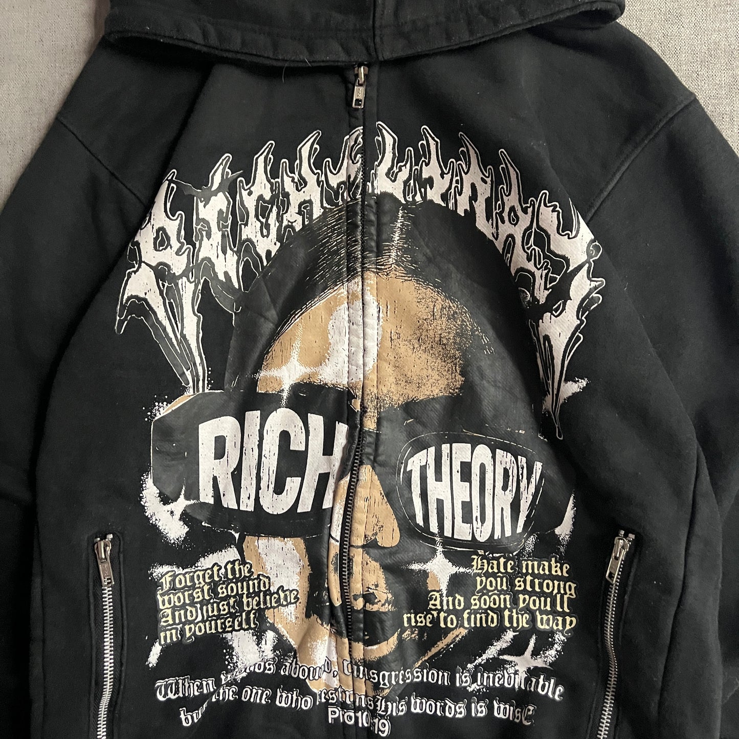 Right Theory Zip Up Hoodie