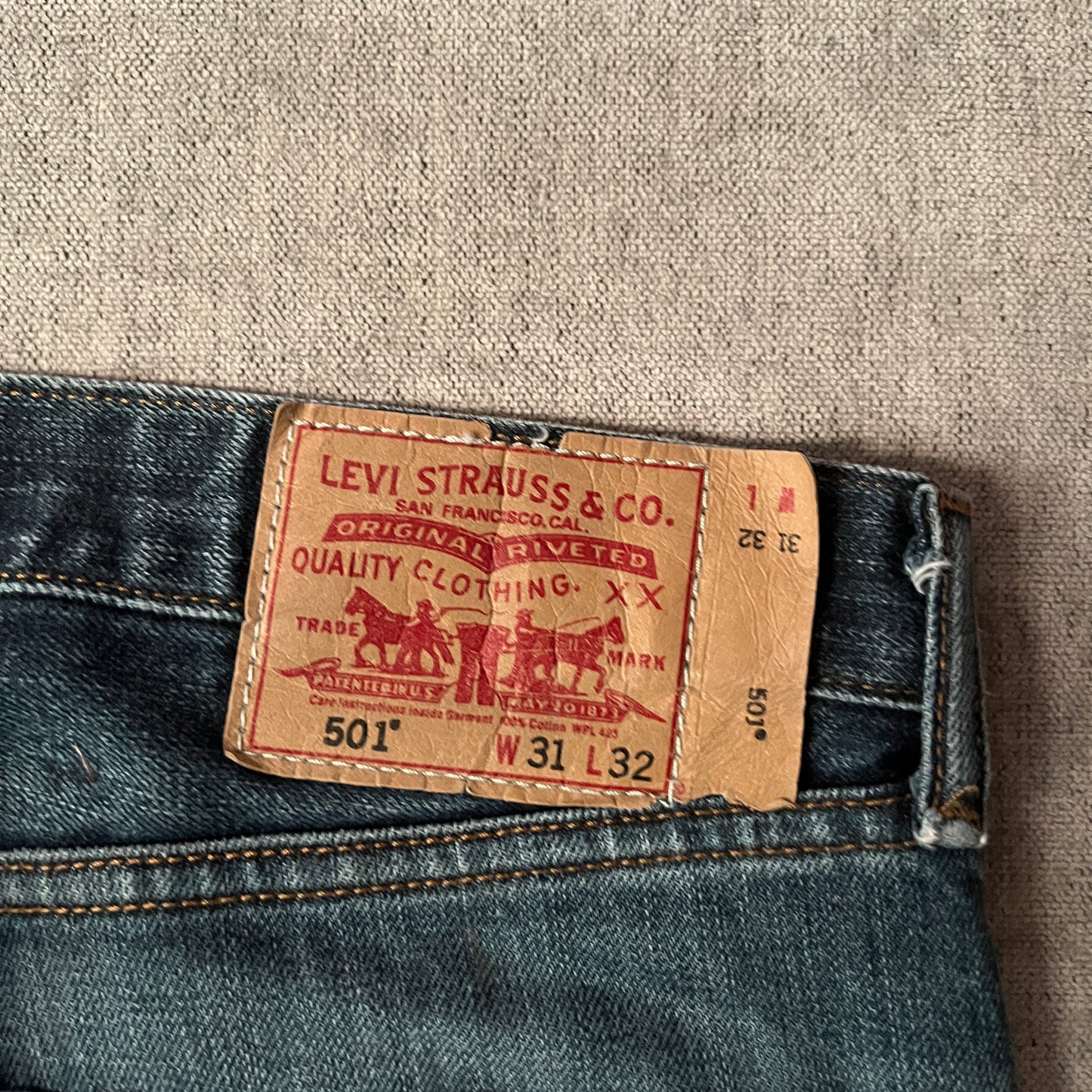 Levis 501 Orginal Fit Jeans