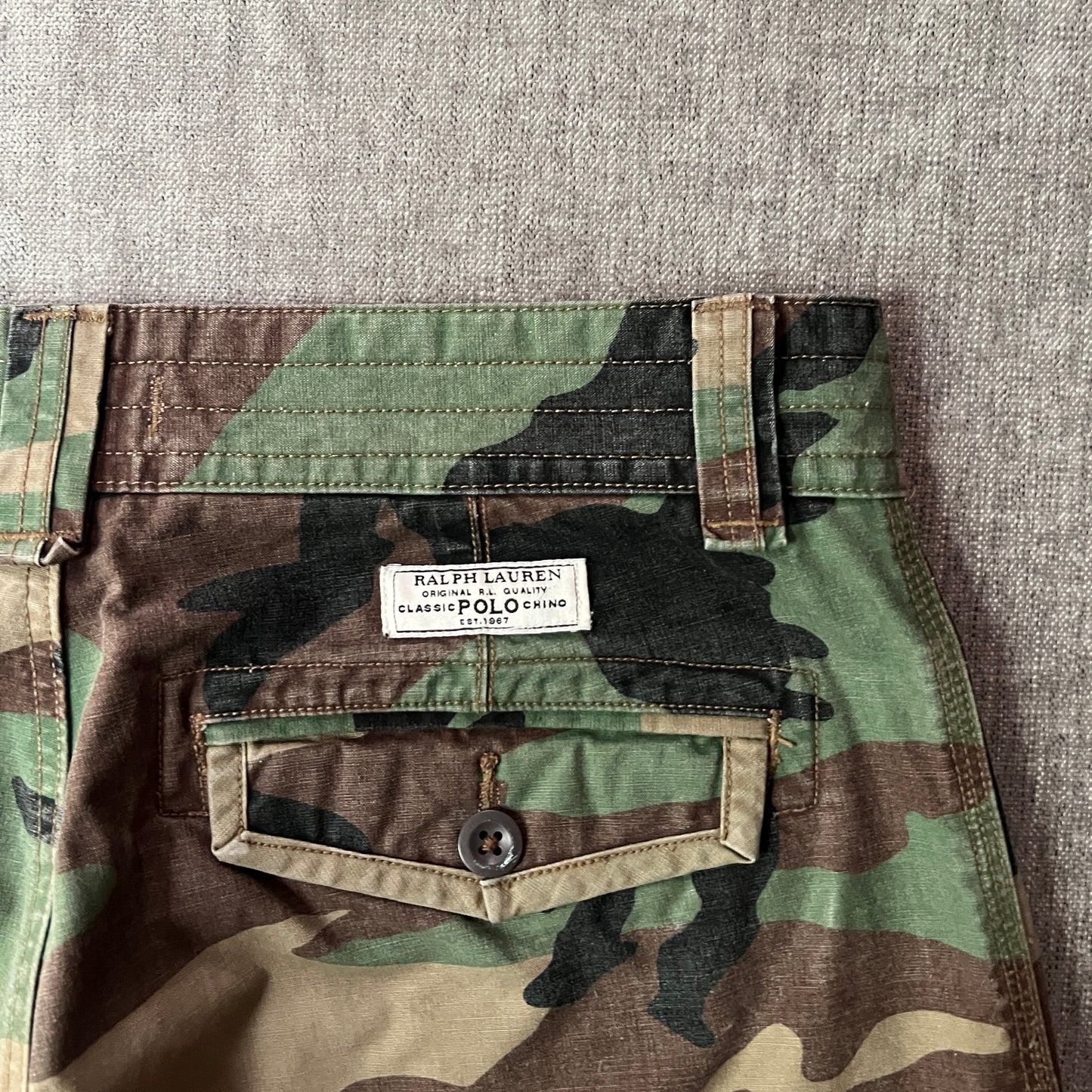 Polo RL Gold Tag Camo Jort