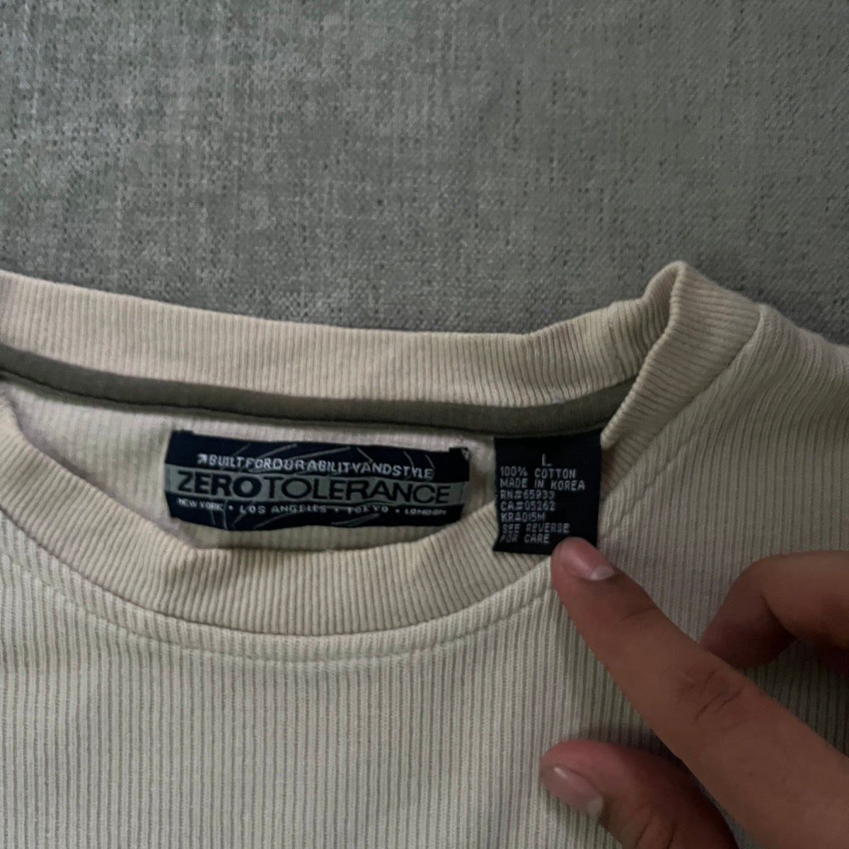 Zero Tolerance Surf Knit Sweater