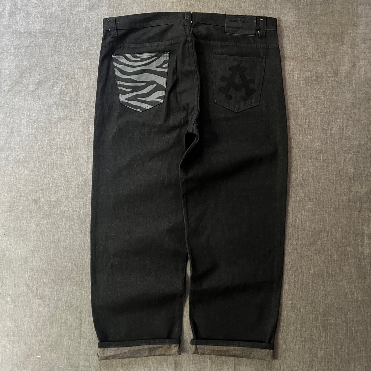Akademics Y2K Raw Denim Jeans