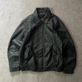 Leather Jacket Bomber Style