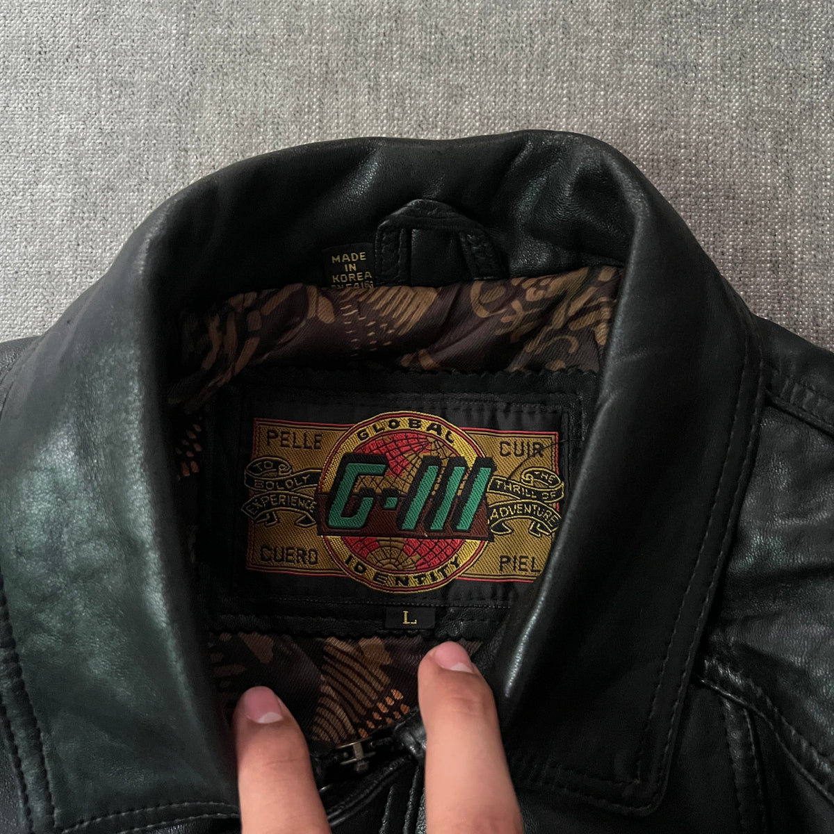 G-11 Leather Jacket Bomber