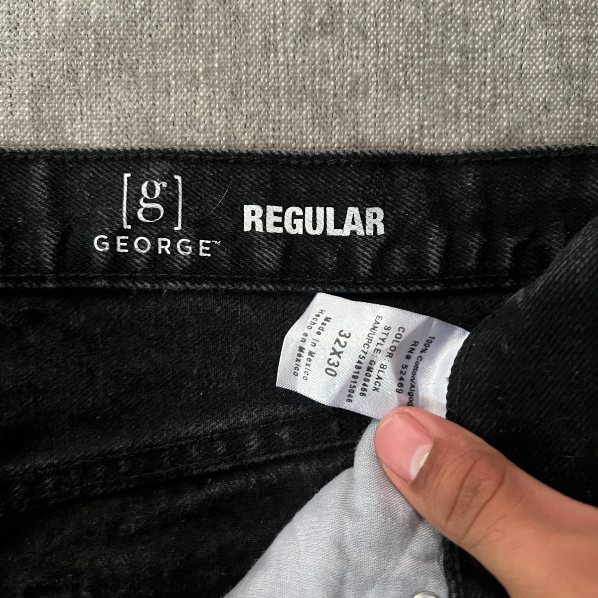 George Reworked Super Baggy Jeans