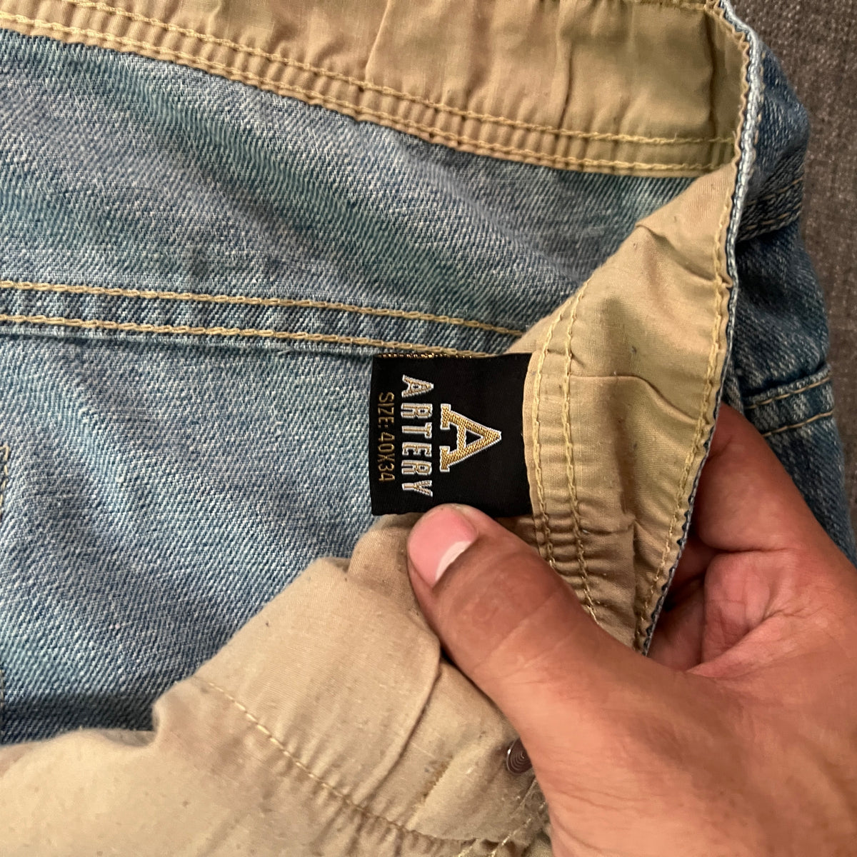 Artery Baggy Washed Jeans