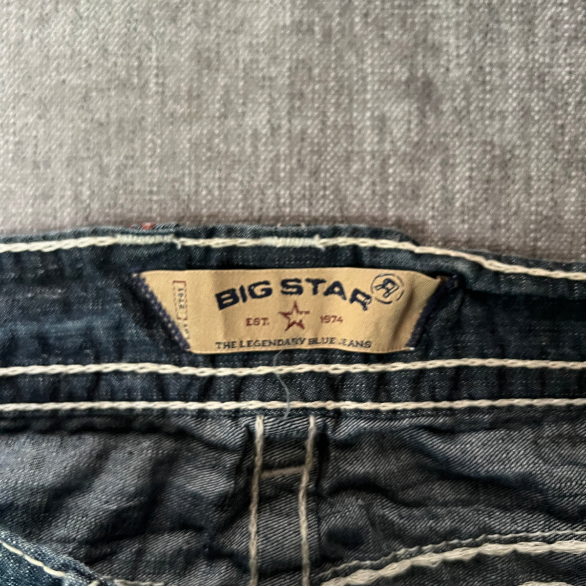 Big Star Baggy Boot Cut Jeans