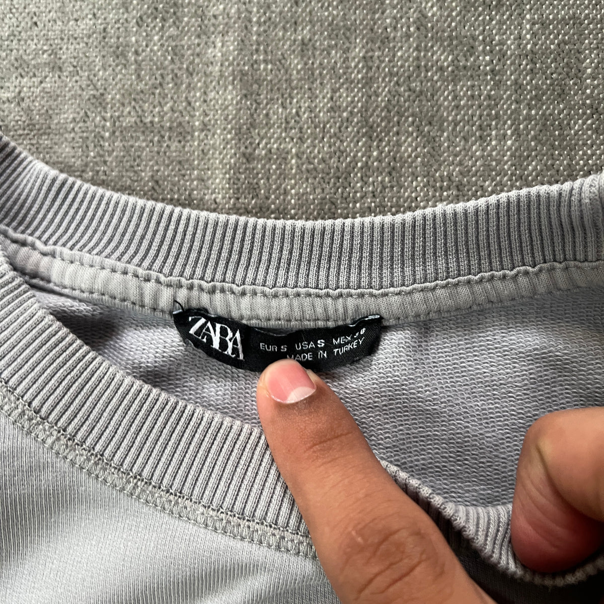 Zara Oversized Basic Tee