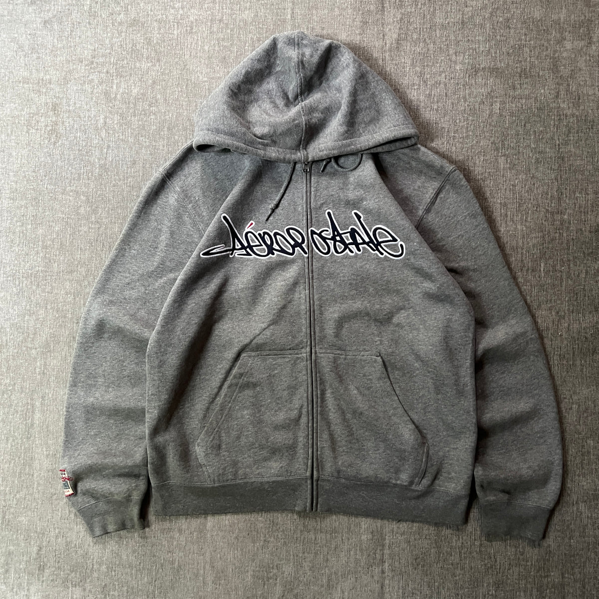 Aeropostale Surf Vintage Zip Up Hoodie
