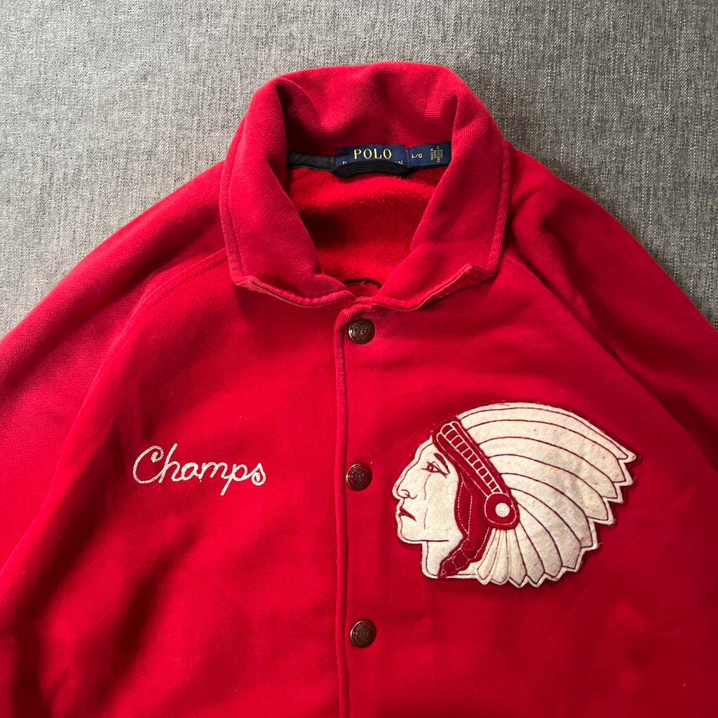 Polo By Rl Golden Tag Varsity Jacket