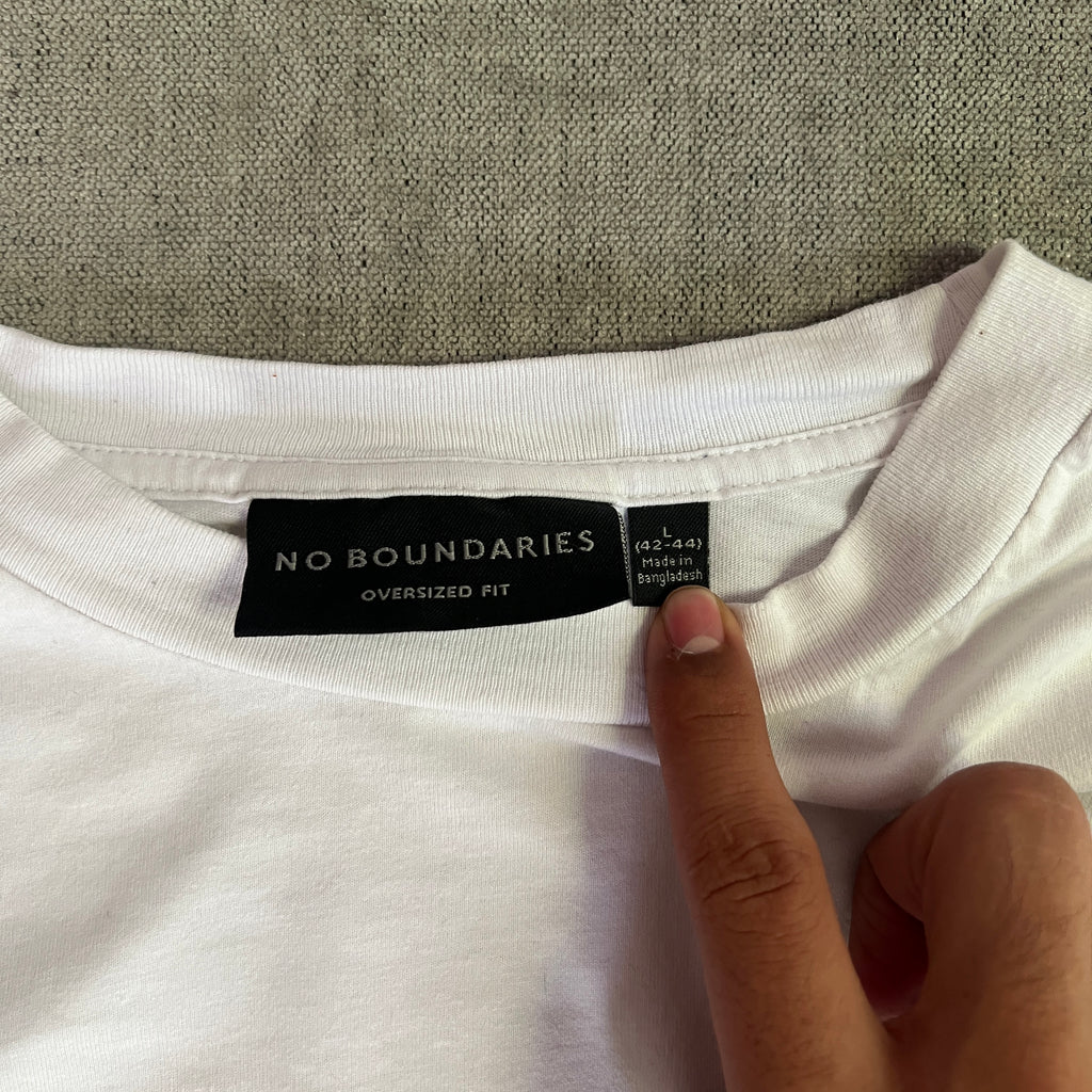 No Boundaries Oversized Tee