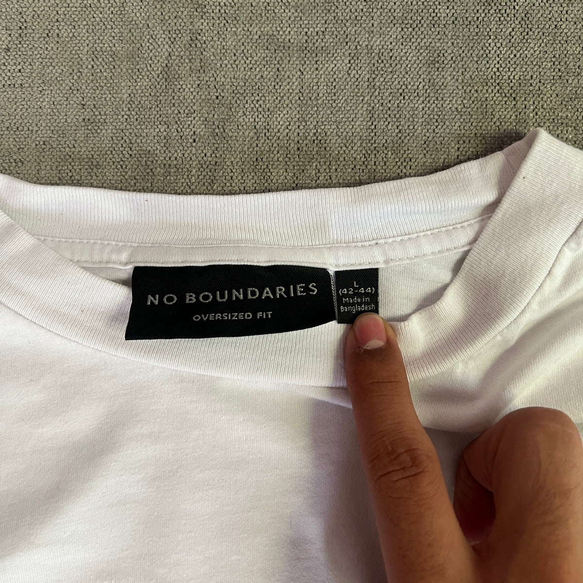 No Boundaries Oversized Tee