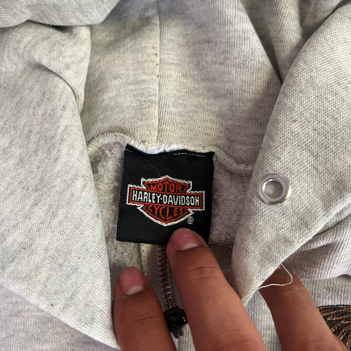 Harley-Davidson Vintage ZIp Up Hoodie