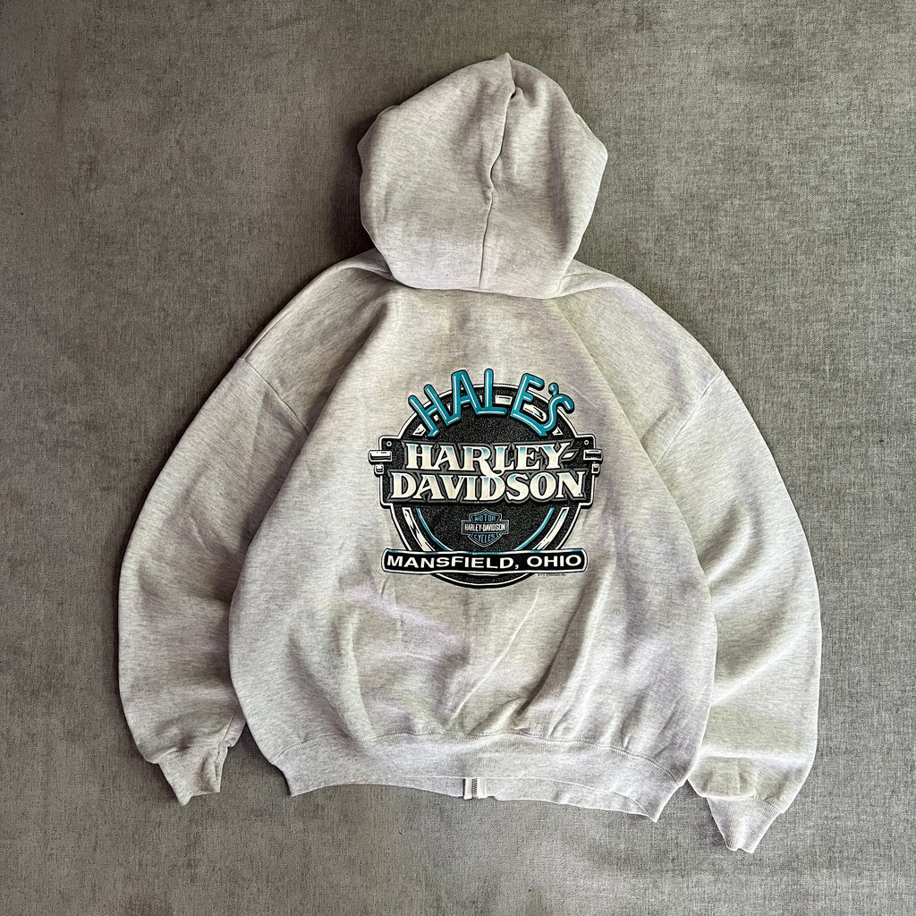 Harley-Davidson Vintage ZIp Up Hoodie