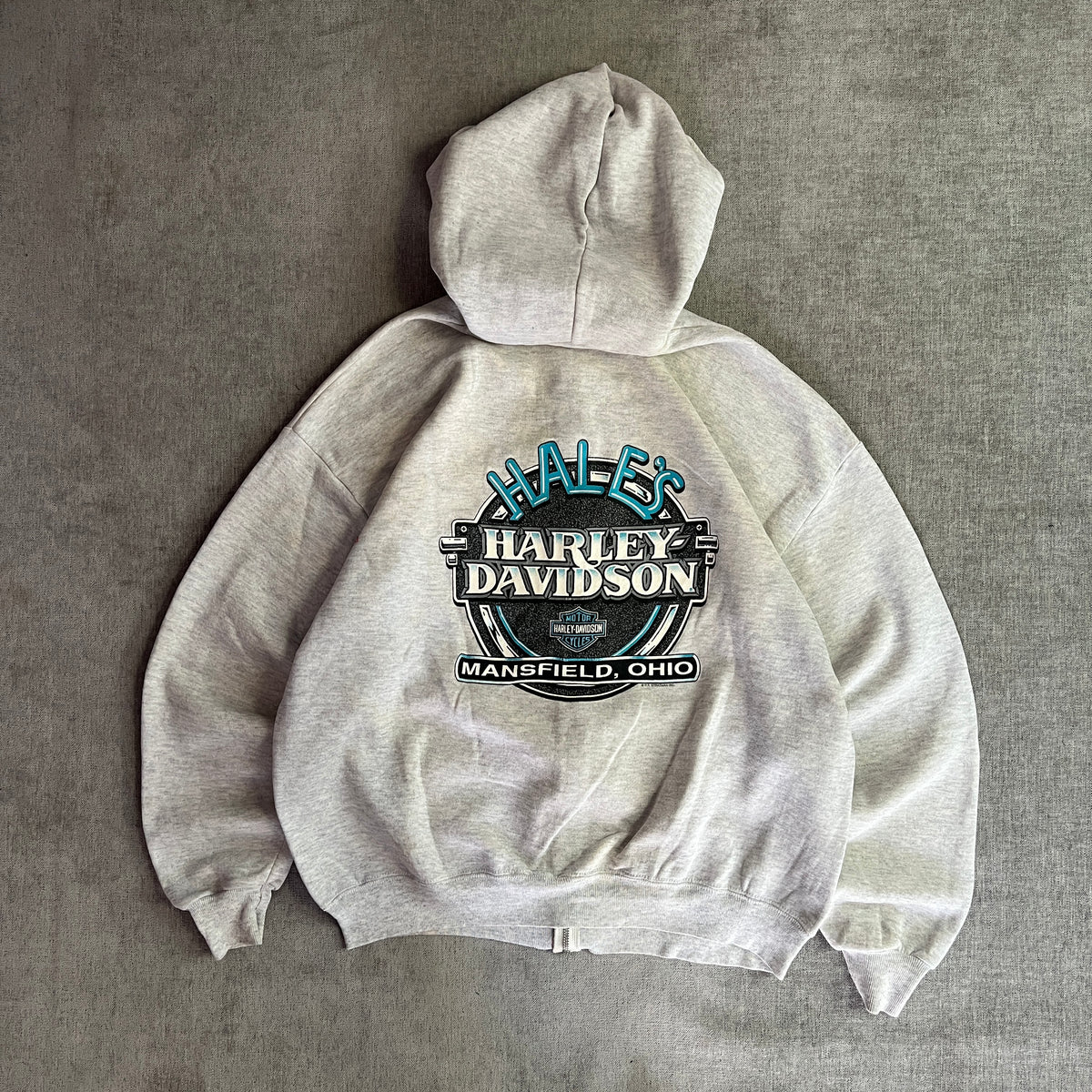 Harley-Davidson Vintage ZIp Up Hoodie