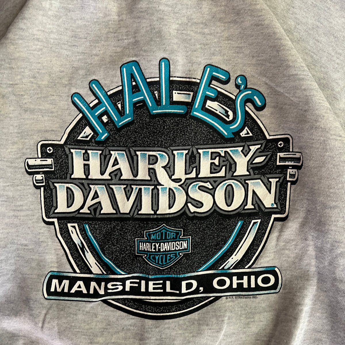 Harley-Davidson Vintage ZIp Up Hoodie